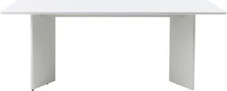 DRAWER Mesa de comedor para 6 personas de madera - Greige