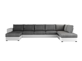 Mirjan24 Mobilier1 - Sof&aacute; Rinconero Comfivo 191, Soft 017 + Lux 06, Funci&oacute;n De Descanso, Almacenaje, 370x186x85cm, 0