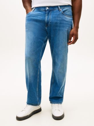 Tommy Hilfiger Big & Tall Gerade Jeans BT-MADISON, Herren, Gr. 40, L&auml;nge 34, whily blau, Denim/Jeans, Obermaterial: 99% Baumwolle, 1% Elasthan, TOMMY HILFIGER BIG & TALL, regul