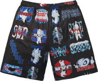 SUPREME SS26 Flash Mesh Short Black SUP-SS26-297-BLK