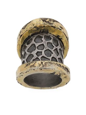 Parts Of Four Ring - Zilver