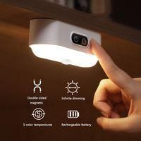 OEM L&aacute;mpara De Escritorio Led Regulable, Recargable Por Usb, T&aacute;ctil, Ideal Para Leer Y Estudiar. L&aacute;mpara De Mesilla Magn&eacute;tica, Peque&ntilde;a Luz Nocturna, Bater