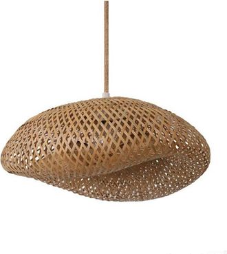 OEM L&aacute;mpara Colgante Boho De Bamb&uacute; 50cm 1xe27 1ud