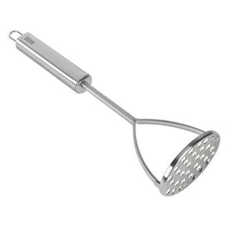 Kuhn Rikon Essential Potato Masher with Stainless Steel Mashing Plate in Silver at Nordstrom