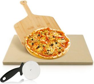 OEM Piedra Para Pizza De Cordierita Resistente Al Calor, Apta Para Hornos Y Parrillas, Ideal Para Hornear Pizzas, Tarta Flambeada, Pan Y Mucho M&aacute;s Perfect
