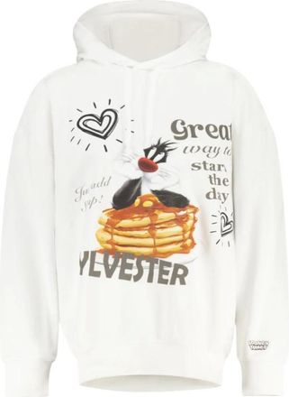 Braccialini Hoodies & sweatvesten, Dames, Wit, S, Amy LT Sweatshirt