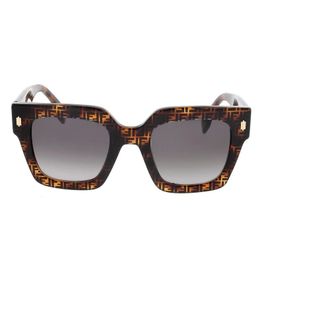 Fendi Sunglasses, unisex, Brown, Size: ONE SIZE Sunglasses