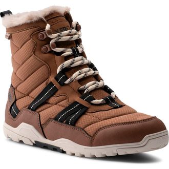 Xero Shoes Alpine Faux-Fur Trim Boot in Rawhide at Nordstrom, Size 10.5