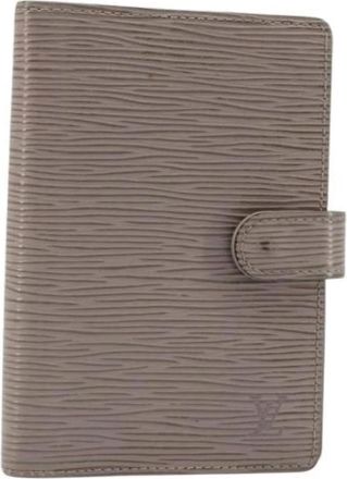 Louis Vuitton Pre-owned Day Planner Cover - - Pre-owned - Donna - Grigio - ONE SIZE
