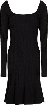 8 by YOOX VISCOSE BLEND CABLE MINI DRESS