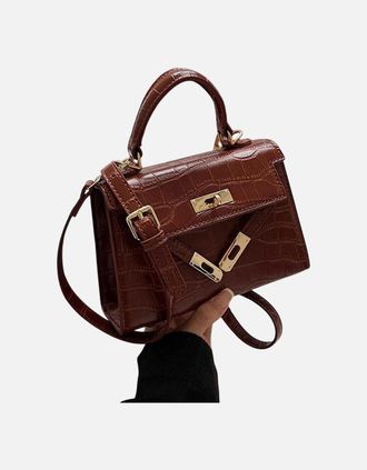 XY London Womens XY London Womens/Ladies Maya Removable Straps Satchel - Brown - Size: ONE size