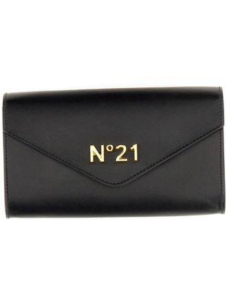 N&deg;21 Rectangular Calf Leather Wallet