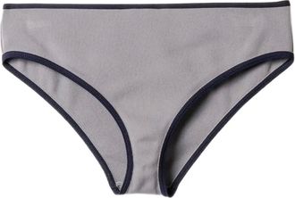 Miu Miu Slip bikini bicolore - F0MZQ Grey