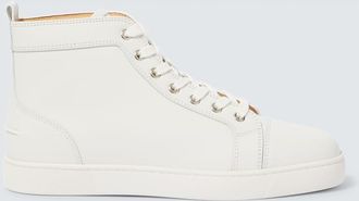 Christian Louboutin Louis leather high-top sneakers