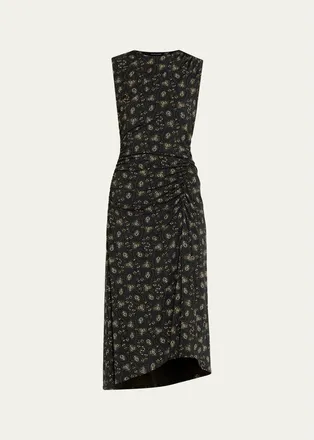 Veronica Beard Theodora Sleeveless Midi Dress