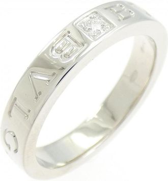 Bulgari White Gold (18K) Band Ring (Pre-Owned)