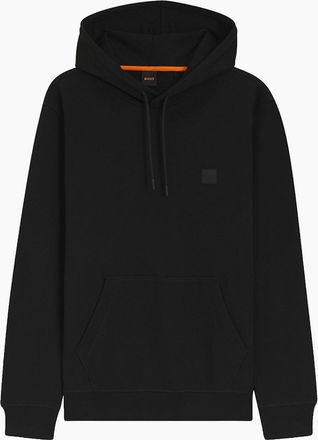 HUGO BOSS Mens Boss WeTalk Overhead Hood - Black - Size: 42