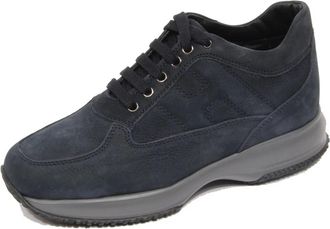 Hogan Interactive Allacciato 6RN - Heren - Sneakers - Blauw - 43 EU - Leer - Schoenen