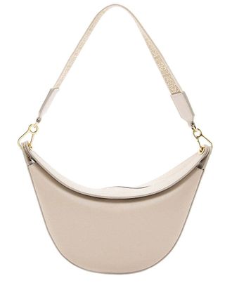 Loewe Beige Nylon Jacquard Luna Small Bag (Authentic Pre-Loved)