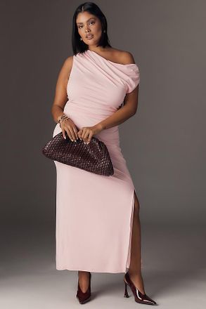 English Factory Off-Shoulder Midi Dress