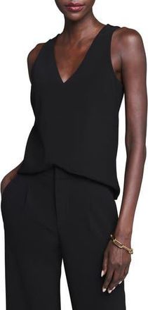 Nic+Zoe Scuba Knit Tank in Caviar at Nordstrom Rack, Size Small