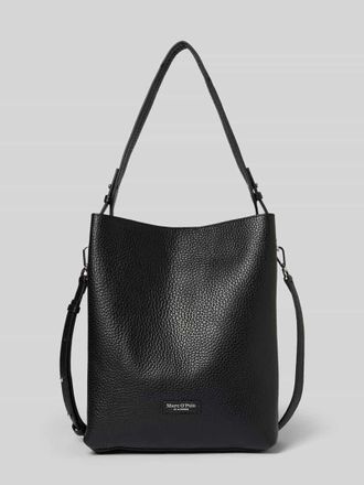 Marc O'Polo Umh&auml;ngetasche aus echtem Rindsleder in Black, Gr&ouml;&szlig;e 1