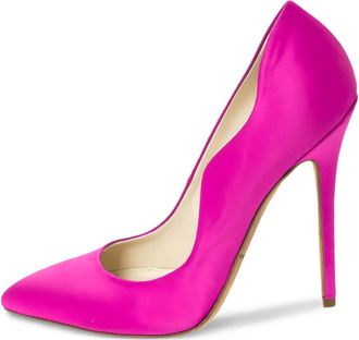 Brian Atwood Pumps Besame in raso 120mm Pre-owned - Rosa