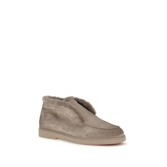 Santoni Fortune Ankle Boot - Beige