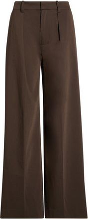 Staud Maysen Wide Leg Pleated Pants in Earth at Nordstrom, Size 16