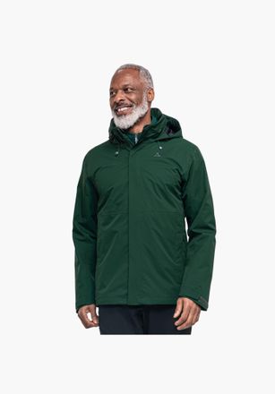 Sch&ouml;ffel Regenjacke SCH&Ouml;FFEL Jacket Gmund M, Herren, Gr. 58, gr&uuml;n, Obermaterial: 100% Polyester. Futter: 100% Polyester, normal, Jacken Regenjacke, Winddicht, 
