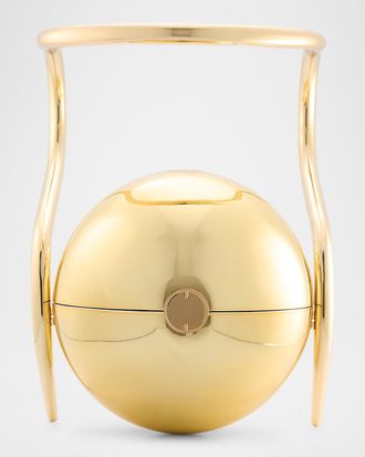 Cult Gaia Pearly Top-Handle Bag