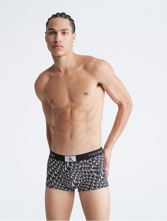 Calvin Klein Mens Calvin Klein 1996 Micro Low Rise Trunk - Black - XL