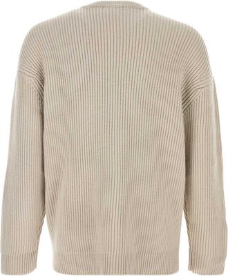 Entire studios Unisex Knit Sweater Beige Wool