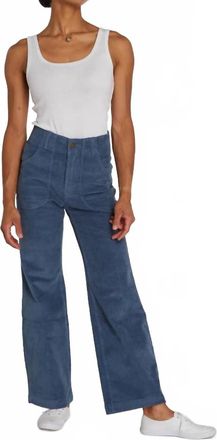 Hammies Womens Stovepipe Corduroy Pant In Navy