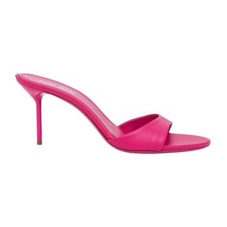 PARIS TEXAS Heeled Mules, female, Pink, Size: 9 US Stiletto Flip-Flops