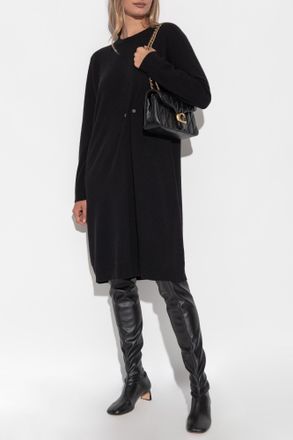 Fabiana Filippi Wool Dress, Womens, Black