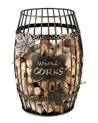 True Wine Barrel Cork Display