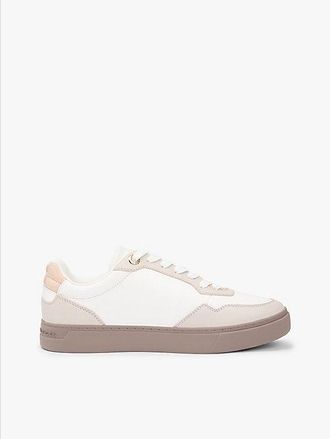 Tommy Hilfiger Zapatillas de piel con mezcla de texturas