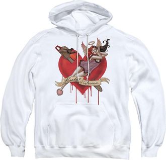 Gildan Batman Perfect Angel Adult Pull Over Hoodie / Hooded Sweatshirt