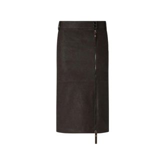 Pinko Pinko, Rokken, Dames, Bruin, L, Midi Rok