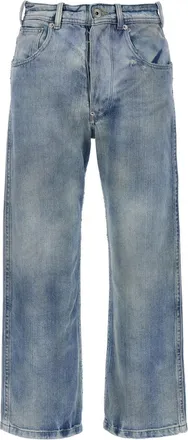 Maison Margiela Light Blue Buckle jeans