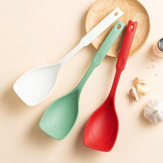 OEM Juego De 3 Piezas Que Incluye Cucharas Grandes De Silicona Antiadherentes Para Cocinar, Servir, Recoger, Raspar Y Otros Utensilios De Cocina