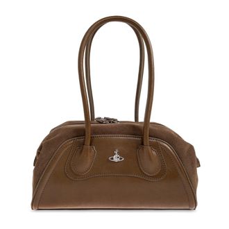 Vivienne Westwood Shoulder Bags, female, Brown, Size: ONE SIZE Shirley Small Bag