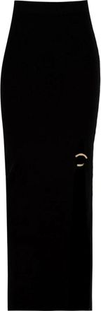 Akep Maxi Rok - Dames - Maxi Rokken - Zwart - XS - Leer - Rokken