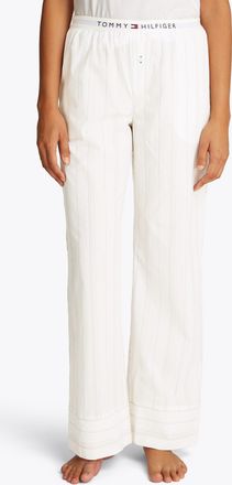 Tommy Hilfiger Loungehose POPLIN PANTS, Damen, Gr. XL (42/44), N-Gr, bunt (multi colour), Popeline, Obermaterial: 100% Baumwolle, TOMMY HILFIGER UNDERWEAR, gestreift