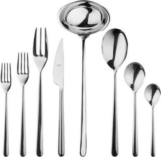 Mepra Linea Flatware Set - 43 Pieces in Stainless Steel at Nordstrom