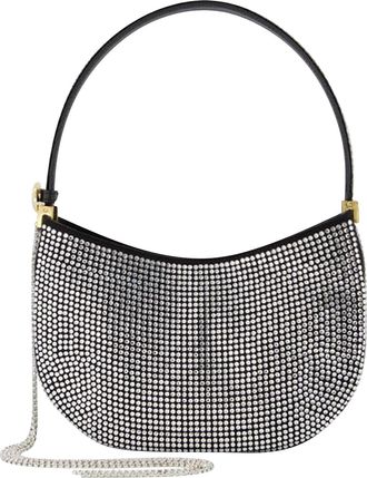 Magda Butrym Womens Medium Vesna Hobo Bag - - Black - Strass - One Size