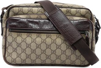 Gucci Pre-owned Gucci GG Supreme Crossbody Ladies AQSYR8OWTMUJB5XS