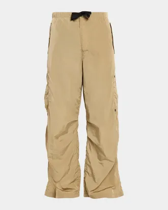 Palm Angels Men & apos;s Palm Type Loose Cargo Pants