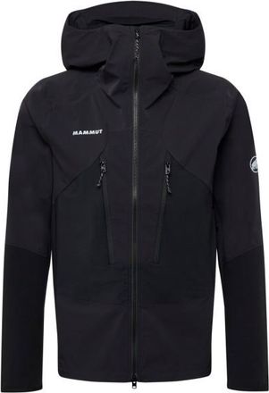 Mammut Aenergy Pro SO Hybrid Hooded Jacket Softshelljacke f&uuml;r Herren | schwarz
